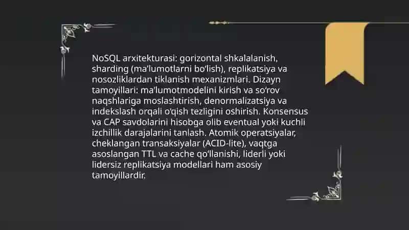 NoSQL tzimlari 4