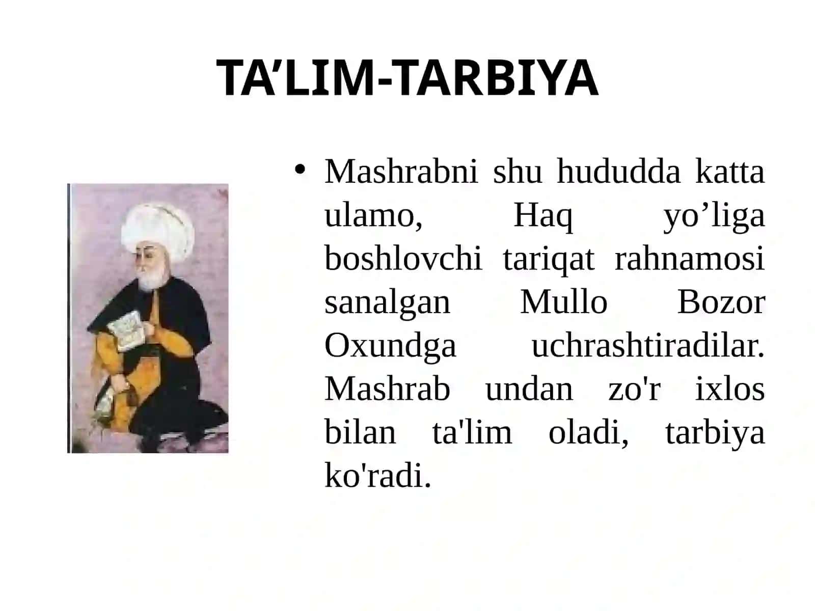 BOBORAHIM MASHRAB 4