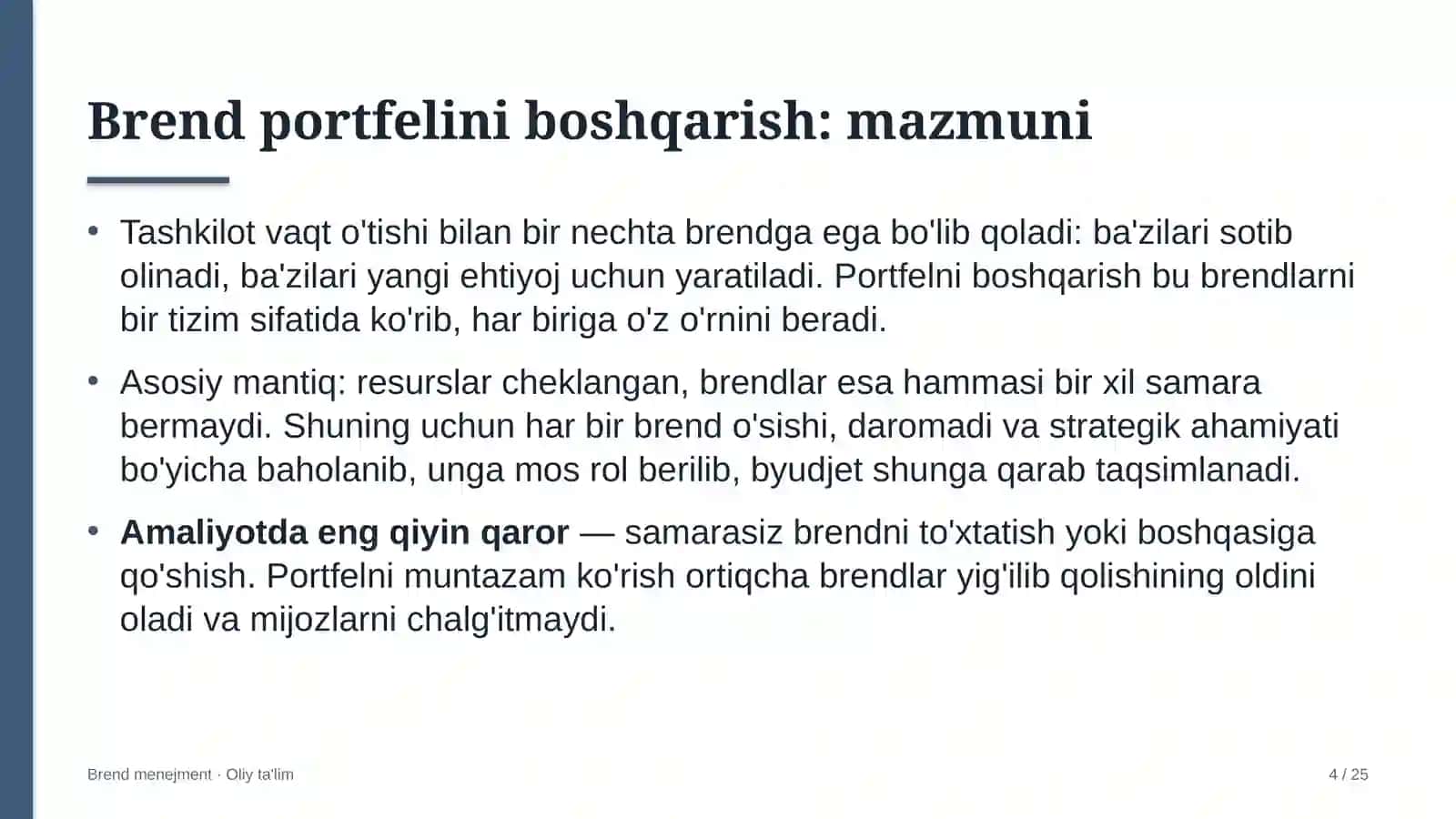 Texnikumlarda brend portfelini boshqarish 4