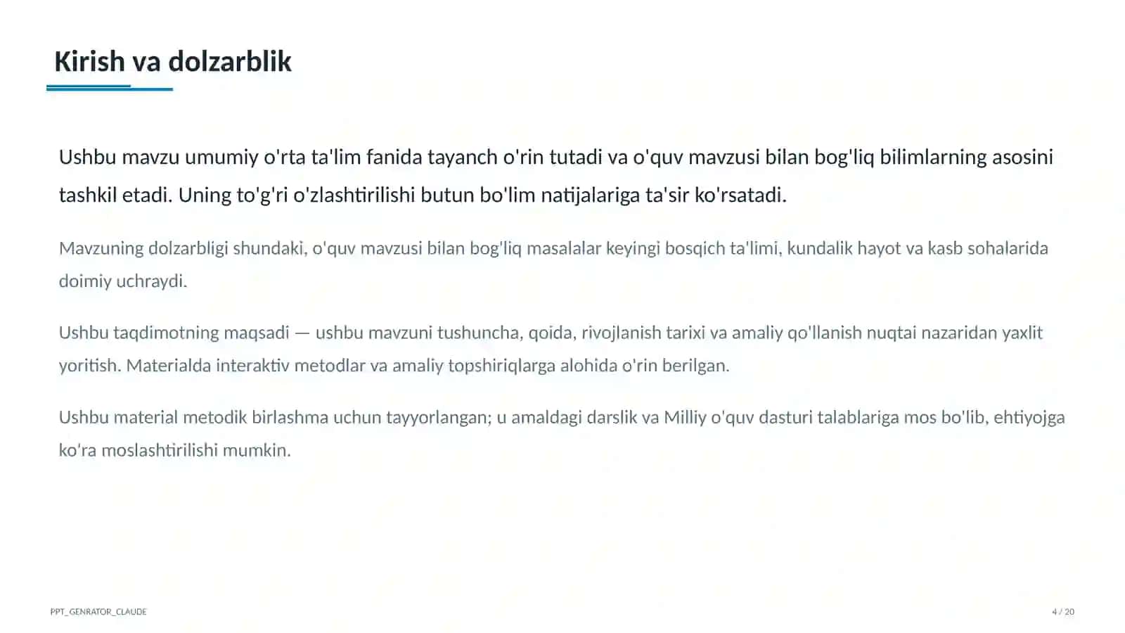 Kommunikativ metodika 4