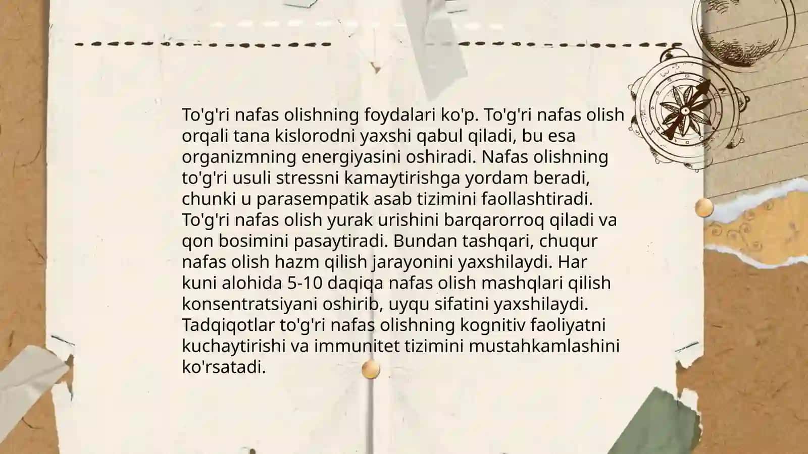 Nafas olishning ahamiyat 4