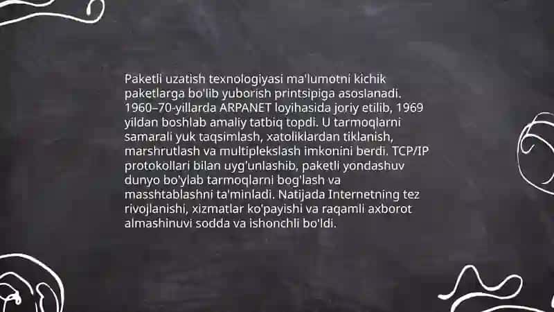 Internetning rivojlanish tarixi 4