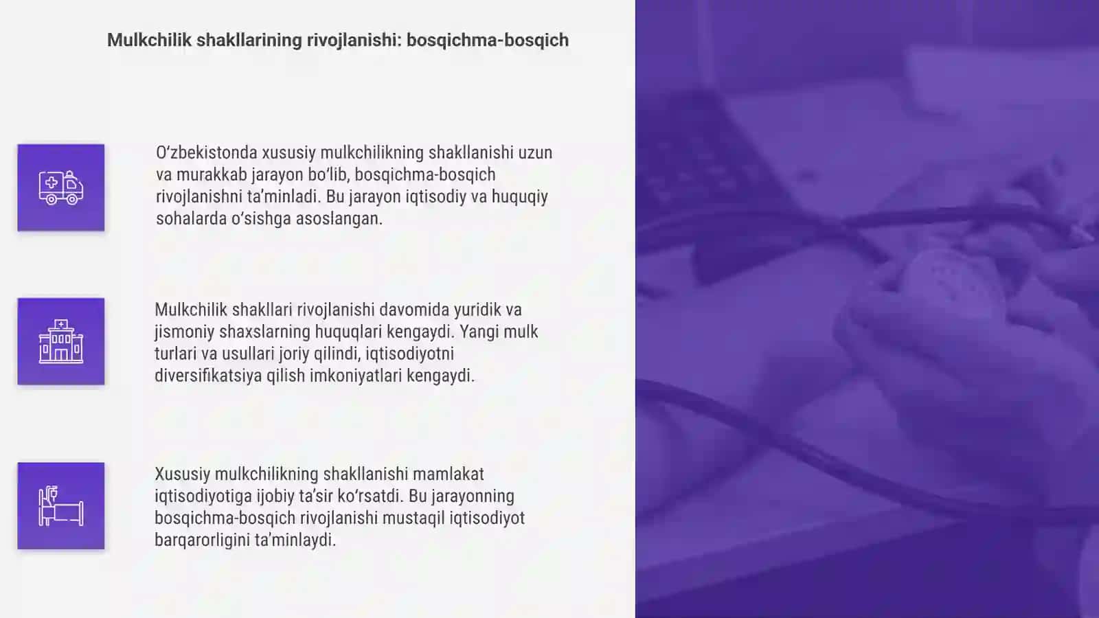 O‘zbekistonda xususiy mulkchilikning shakllanish jarayonlari 4