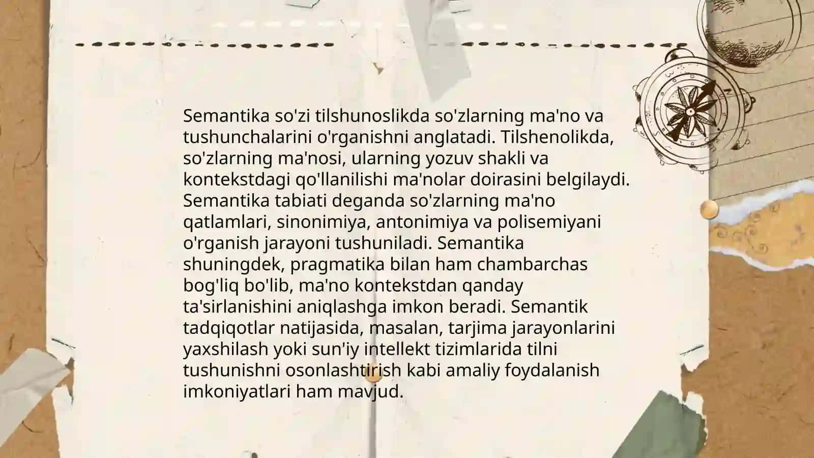 Leksimaning semantik tabiati 4