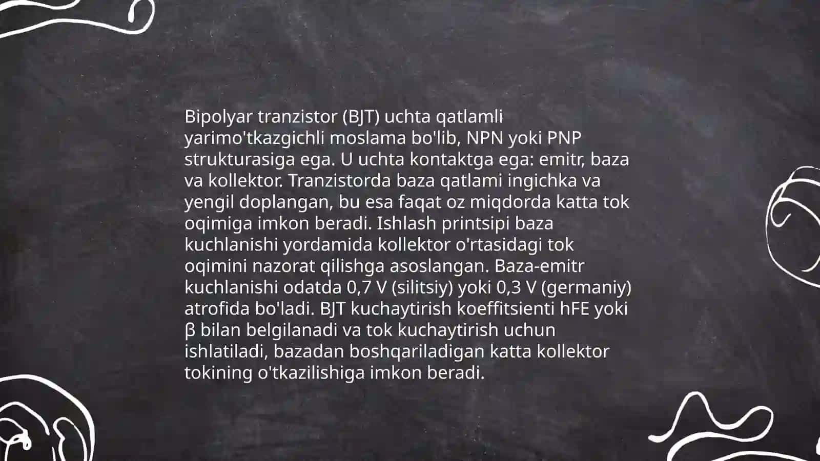 Bipolyar tranzistor 4