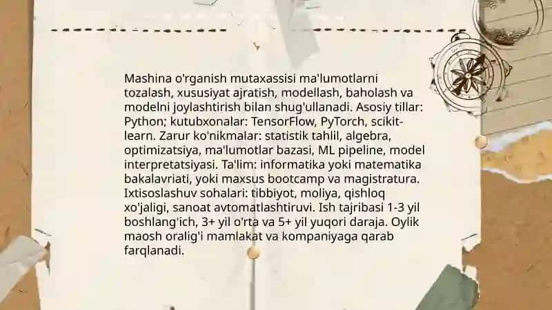 Sun'iy intellekt (AI) muhandisi 4