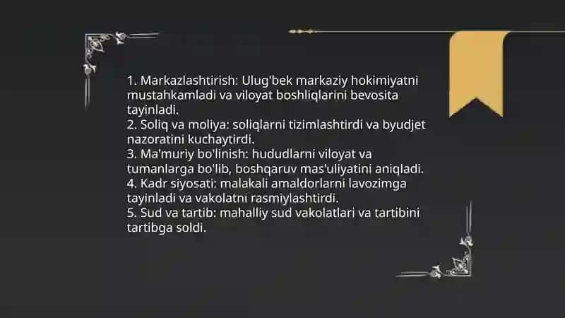 Mirzo Ulug'bek 4