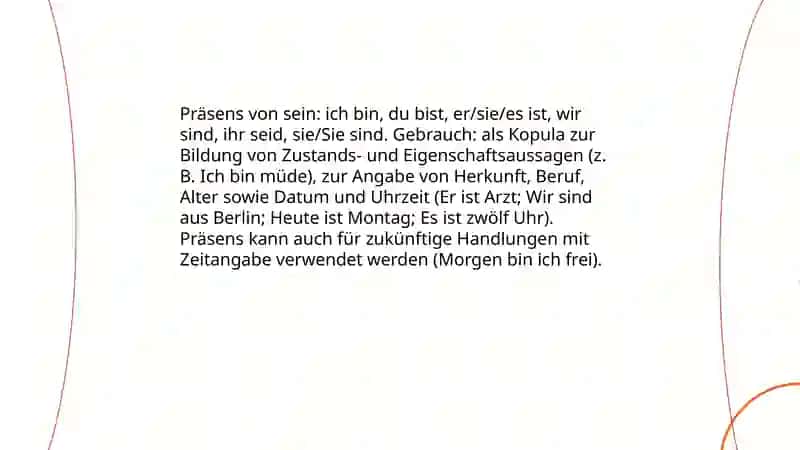 Zeitformen von haben und sein 4