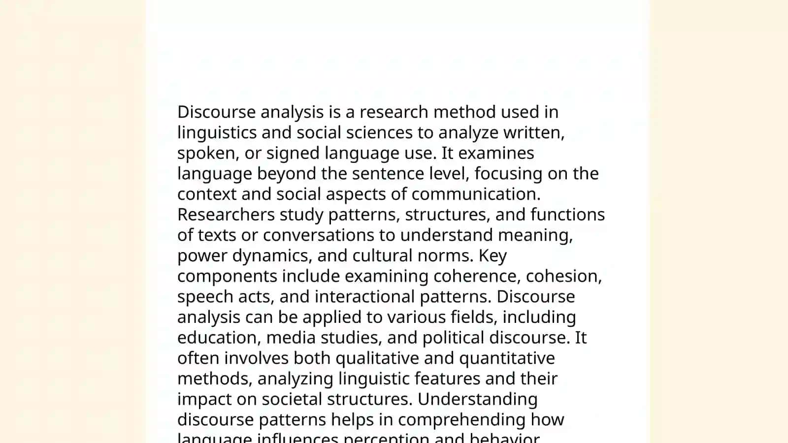 Translation and Discourse 4