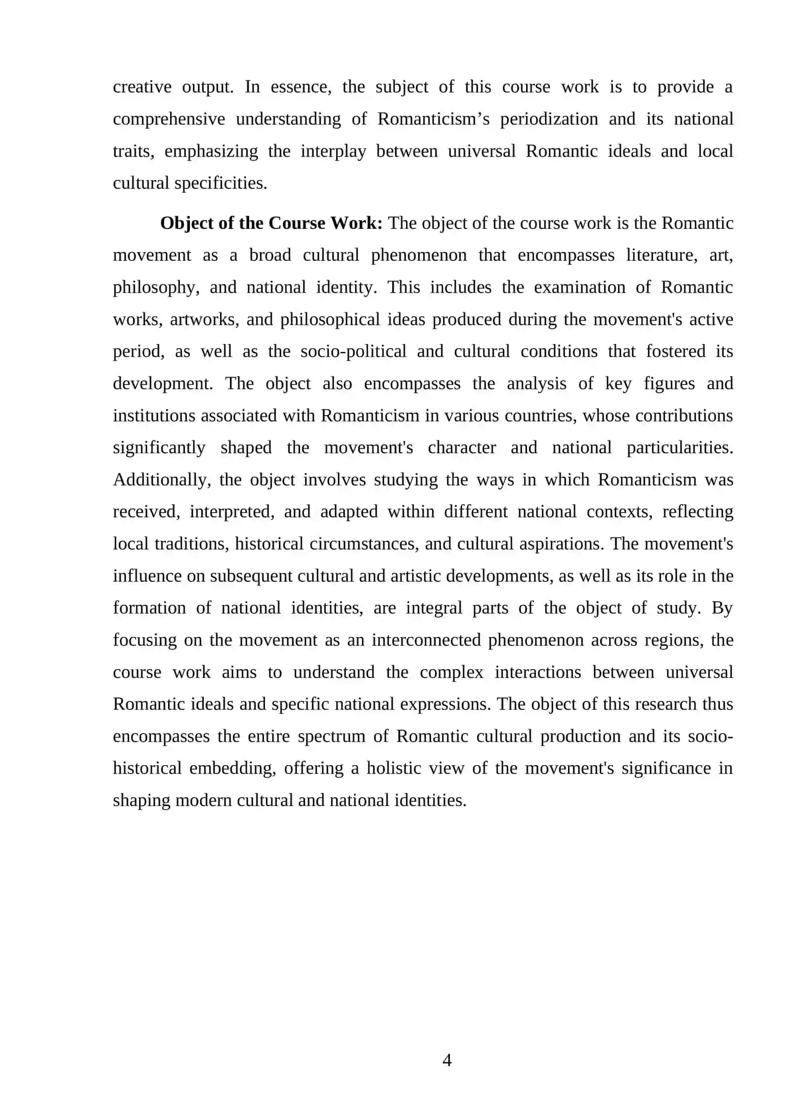 ROMANTICISM, PERIODIZATION, NATIONAL CHARACTERISTICS 4