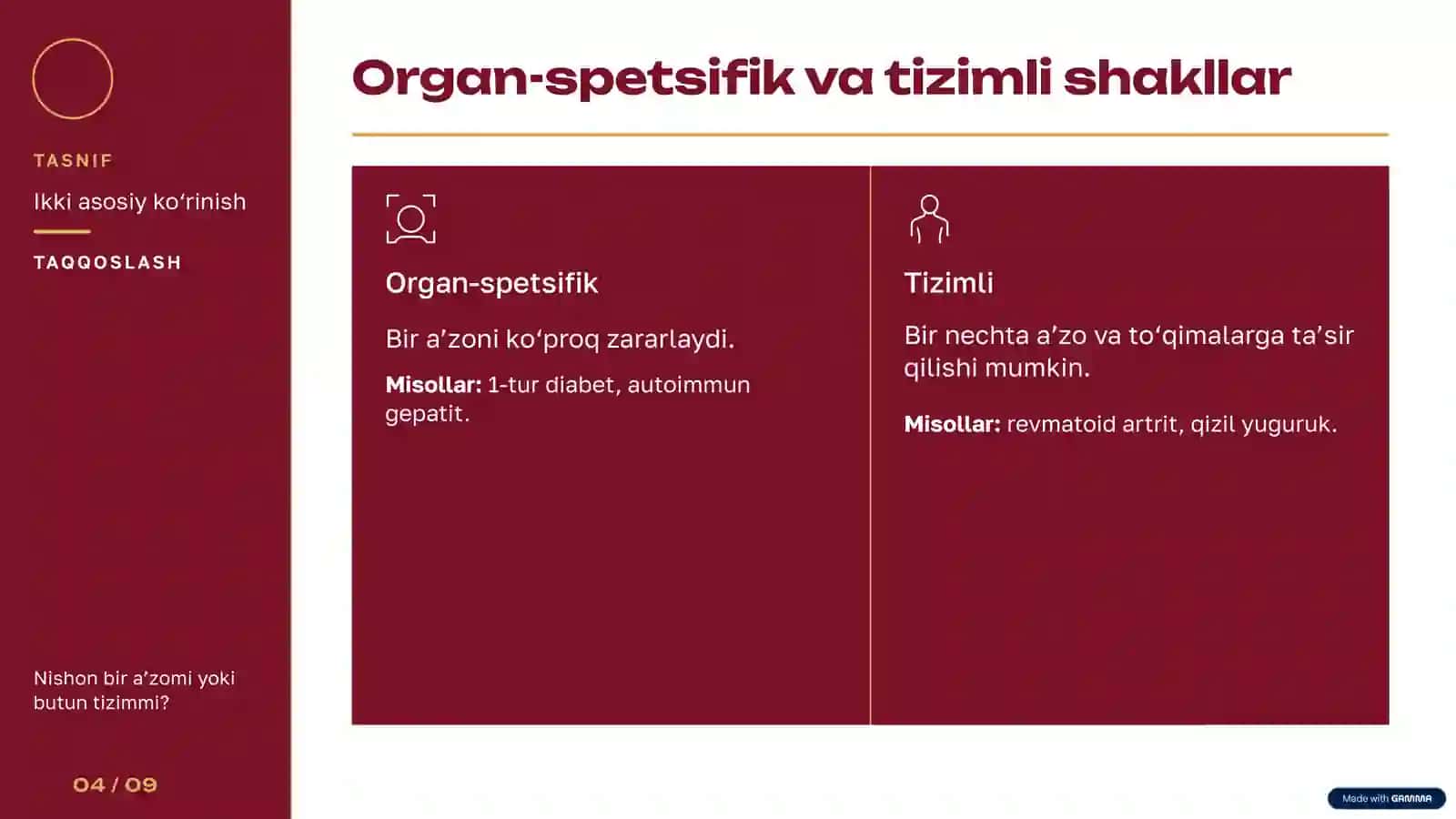 Autoimmun kasalliklar 4