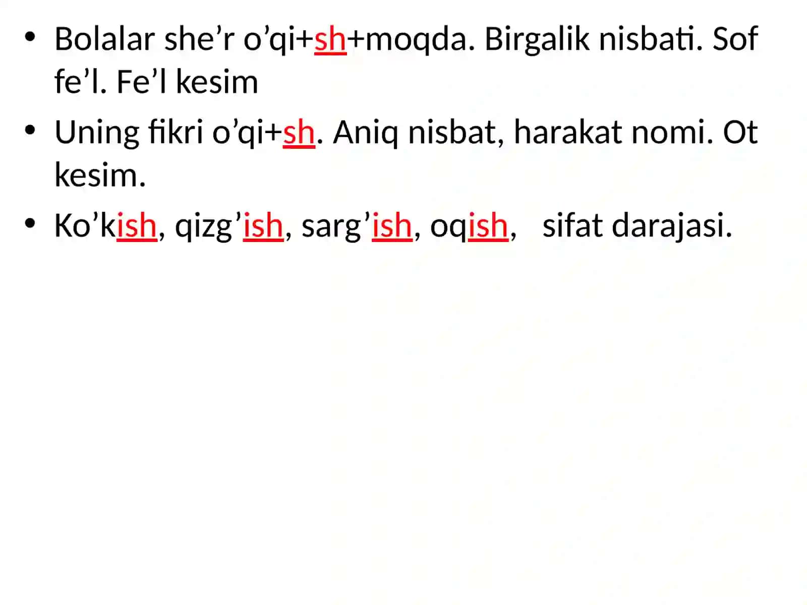 FE’LNING VAZIFA SHAKLLARI 4