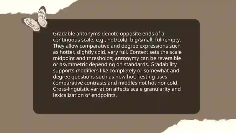 Antonyms 4