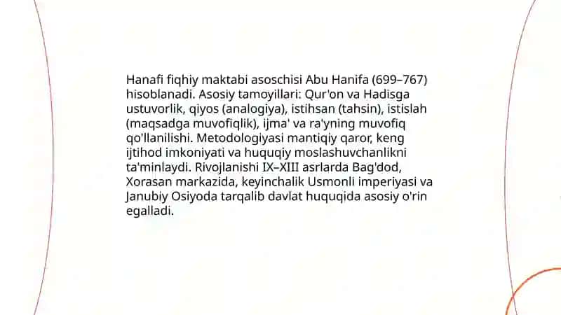 Islom fiqhiy maktablari 4