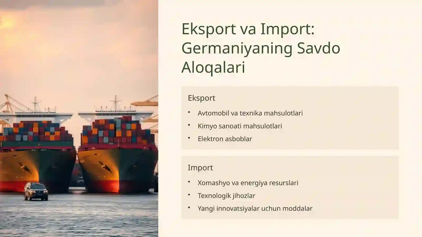 Germaniya Davlati Iqtisodiyoti 4