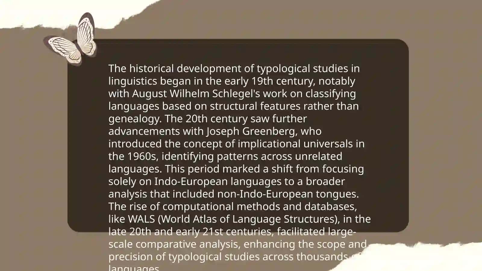 Lecture 5 Comparative Typology and its major distinctive features 4