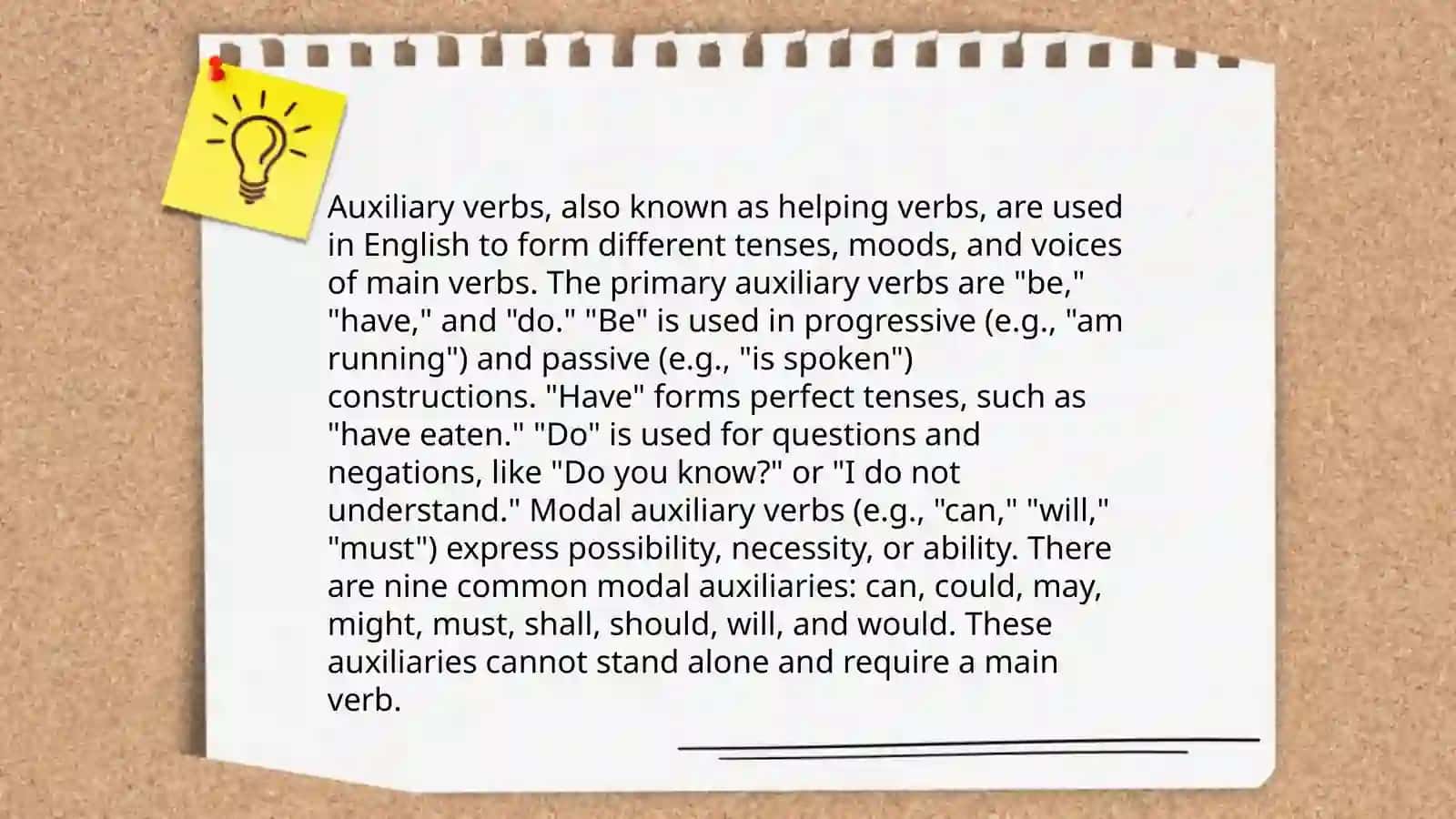 Verb expansion 4