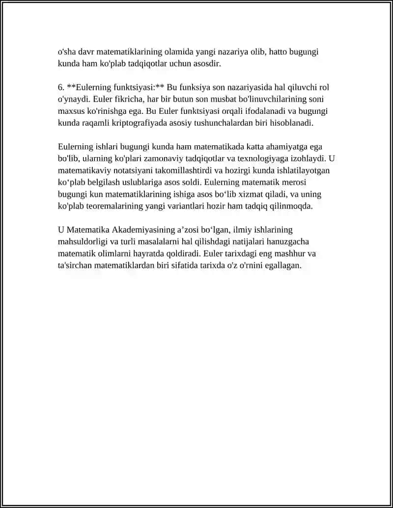 EYLER TEYORIMASI 4