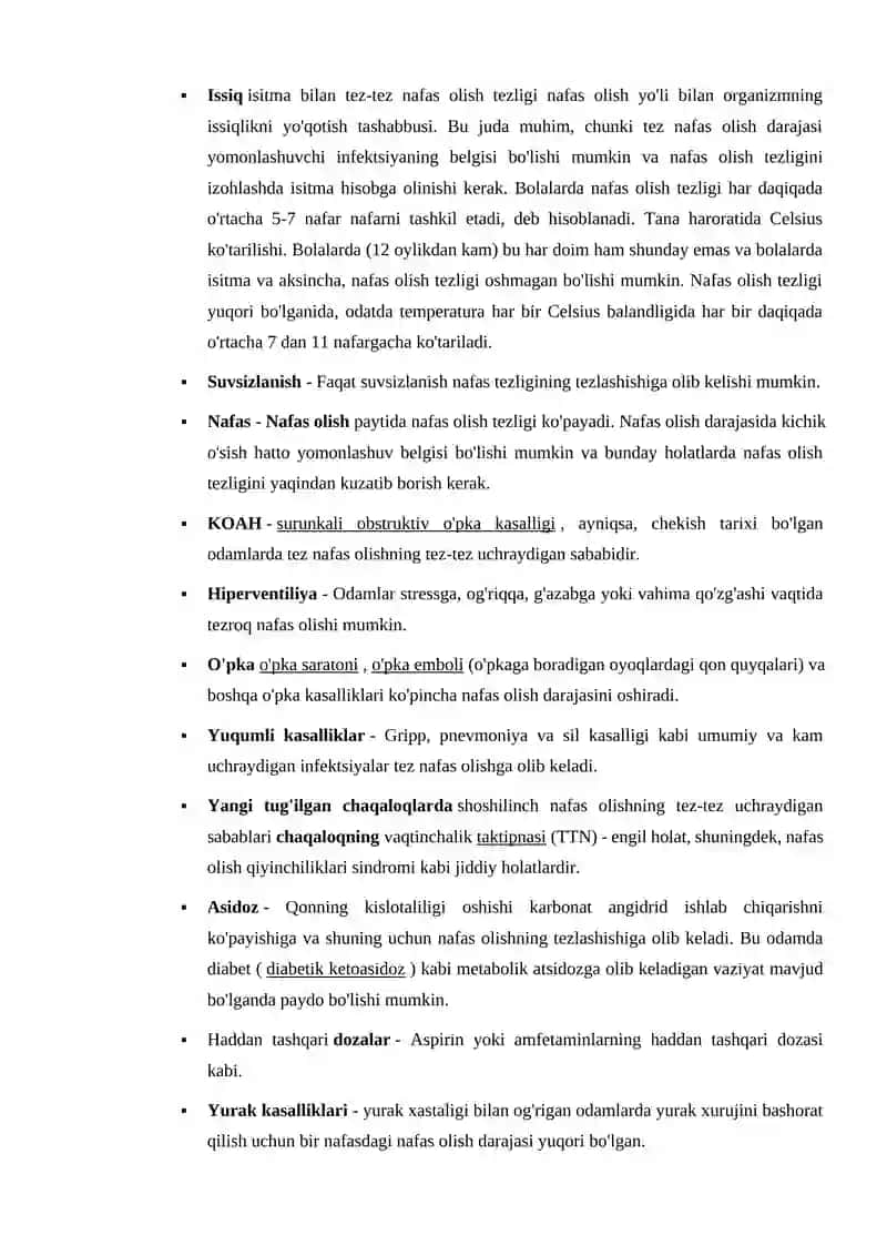 Nafas olish funksiyasini baholash 4