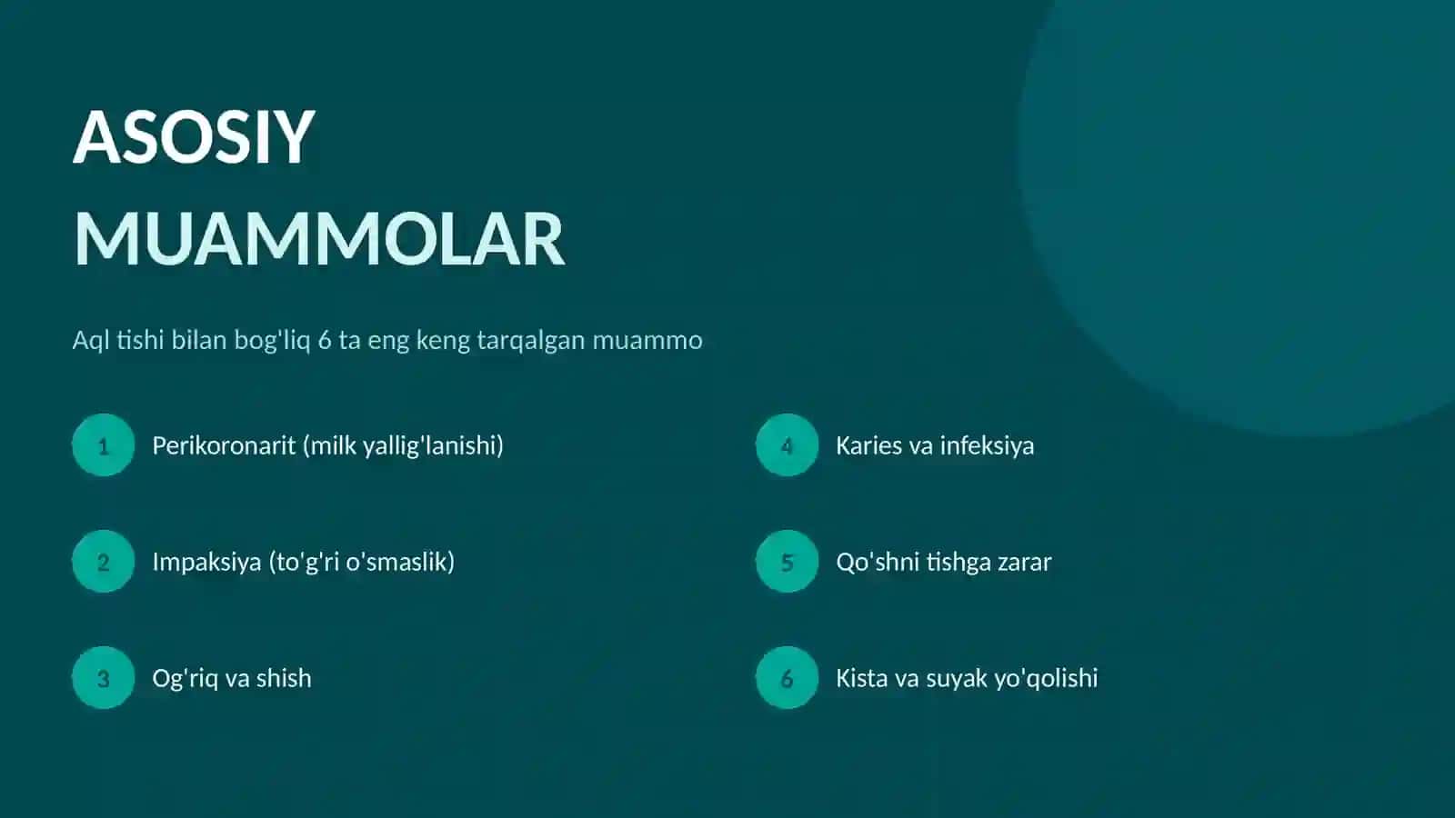 AQL TISHI MUAMMOLARI 4