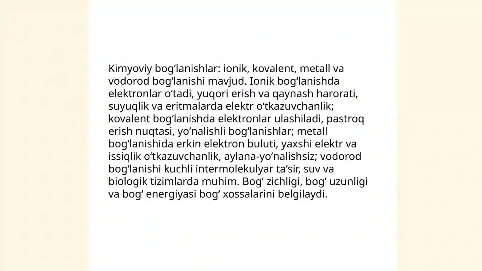 Birikma va oʻtkazishlar 4