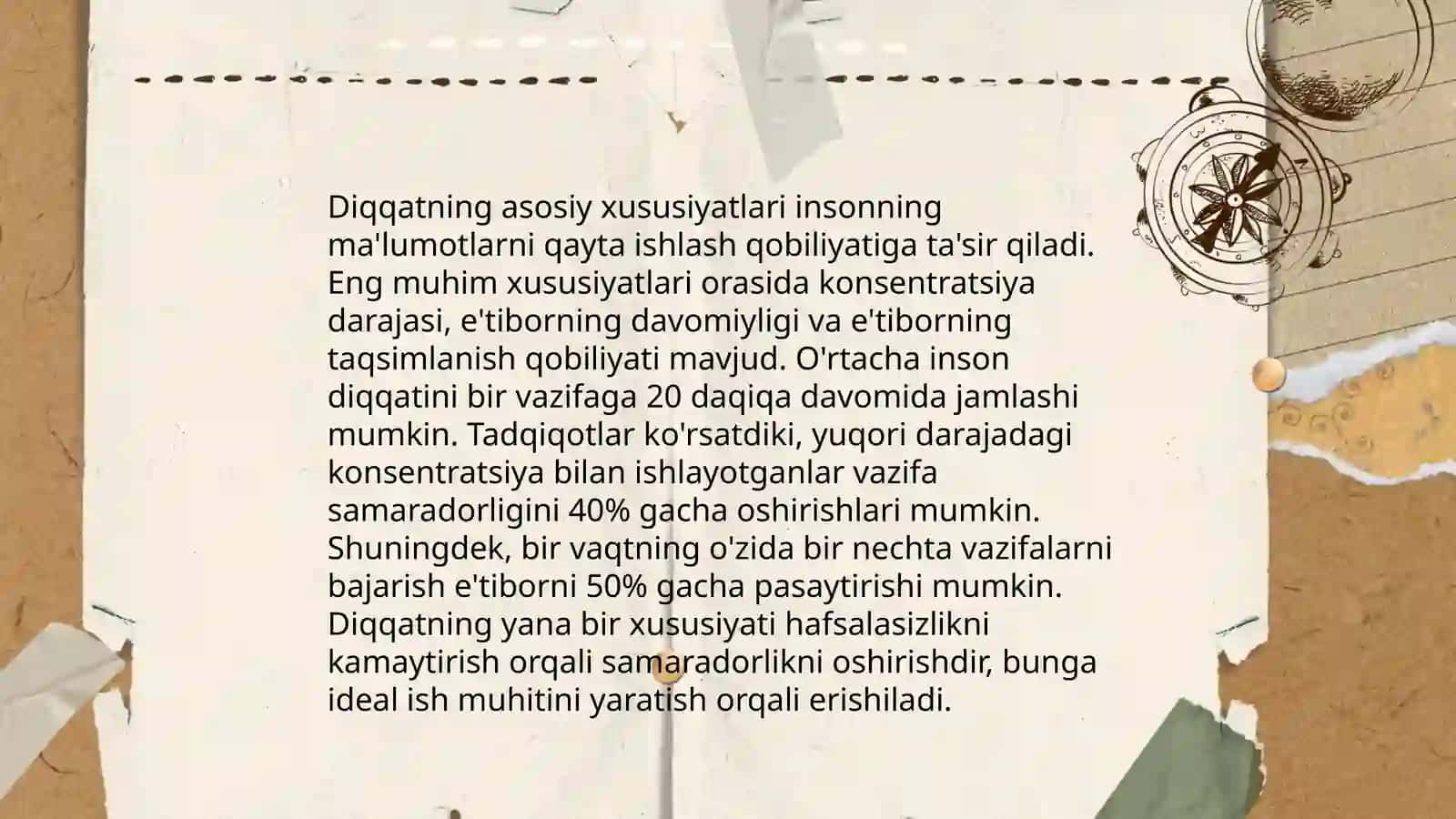 Diqqatning ta'rifi 4