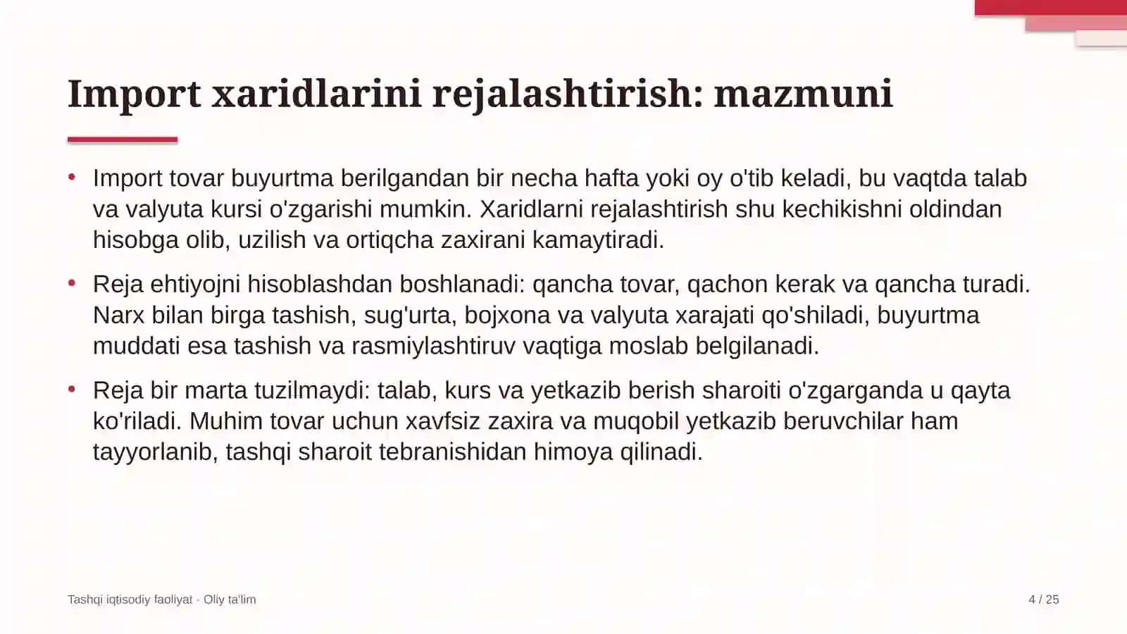 gid ekskursovodlik xizmatida import xaridlarini rejalashtirish 5198 4