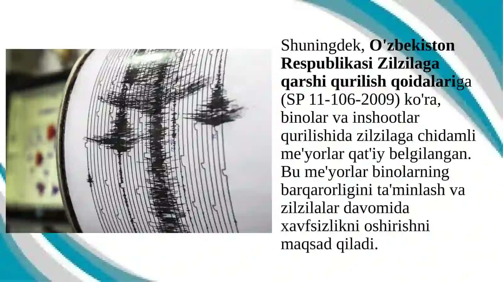 Ma'muriy binolarni pol qoplamalarini tanlash zilzilaviy hududlarda qurilish 4