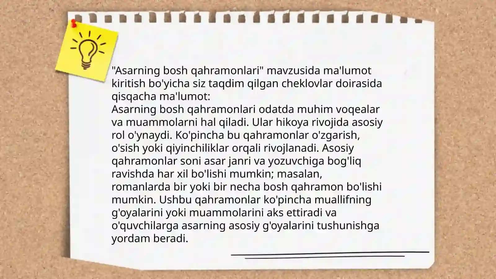 "Chinor" romani tahlili 4