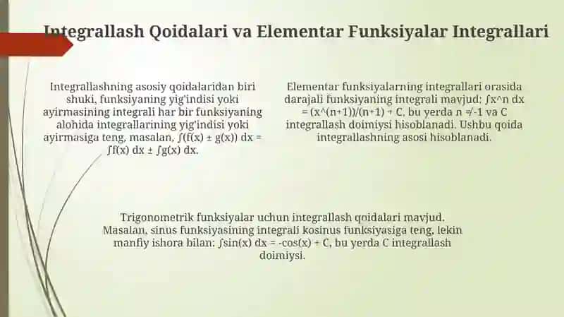 Xosmas integrallar 4