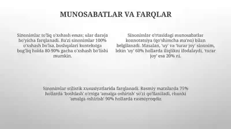 Leksik sinonimlik 4