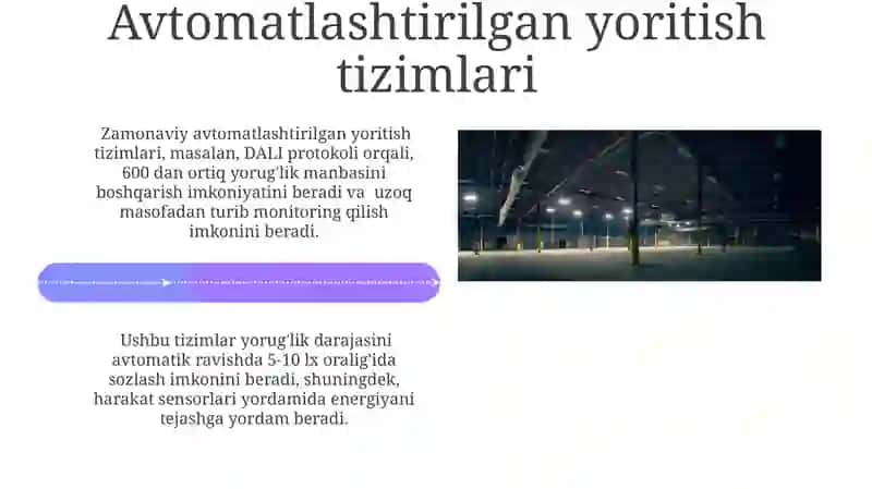 Sanoat Korxonalari Yoritishini Oshirish 4
