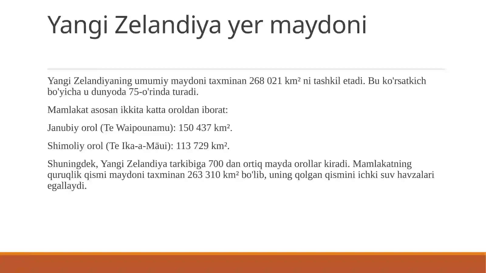 Yangi Zenlandiya 4