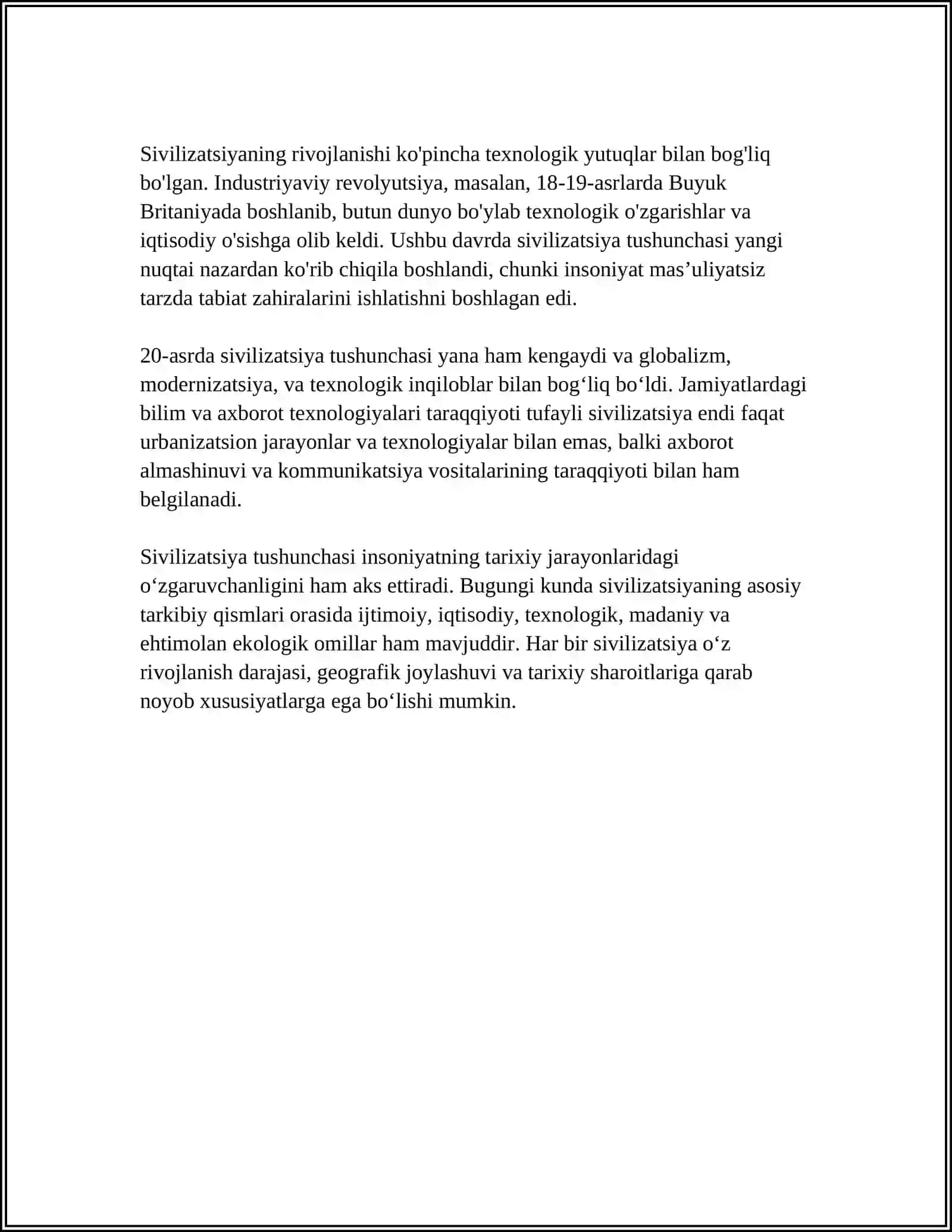 SIVILIZATSIYA TUSHUNCHASI 4