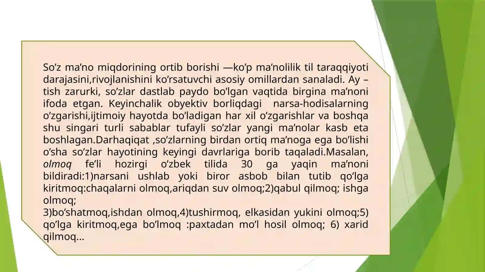Leksik ma’no taraqqiyoti 4