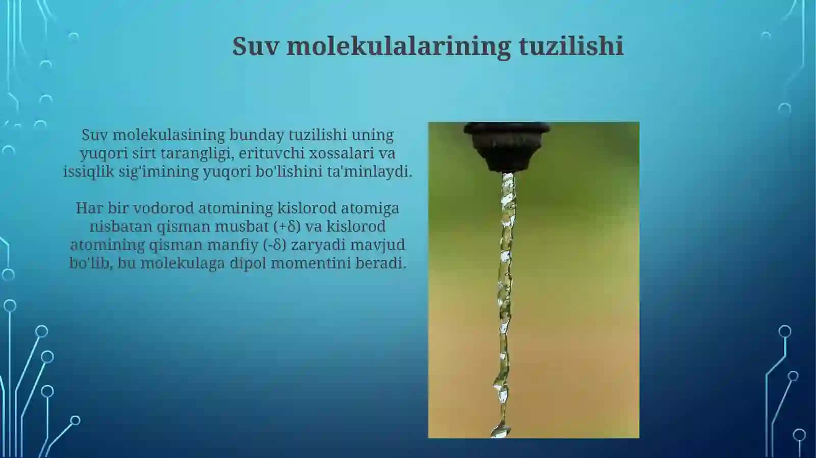 Suvning tarkibiy qismi 4