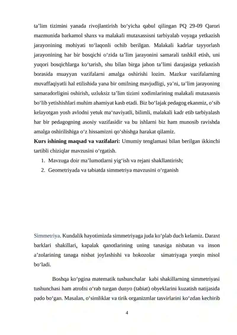 Geometriyada va tabiatda simmetriya 4