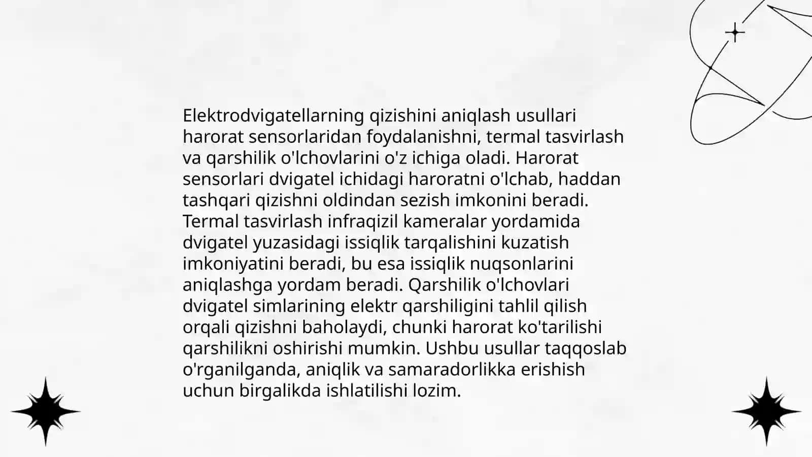 Elektrodvigatellarning qizishi va sovishi 4