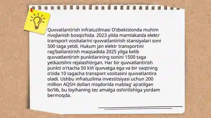 Elektromobillar va ularning imkoniyatlari 4