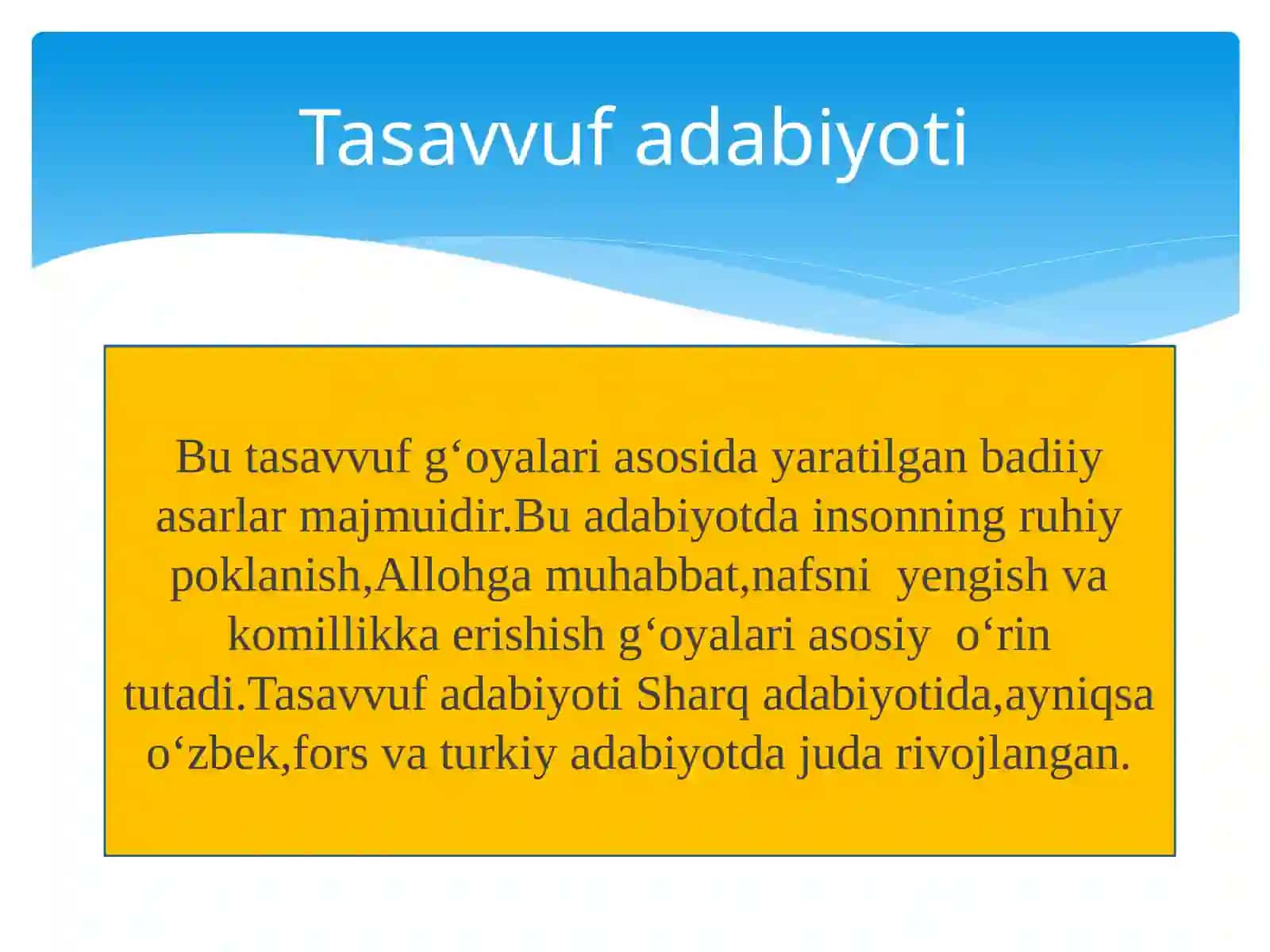 Tasavvuf 4