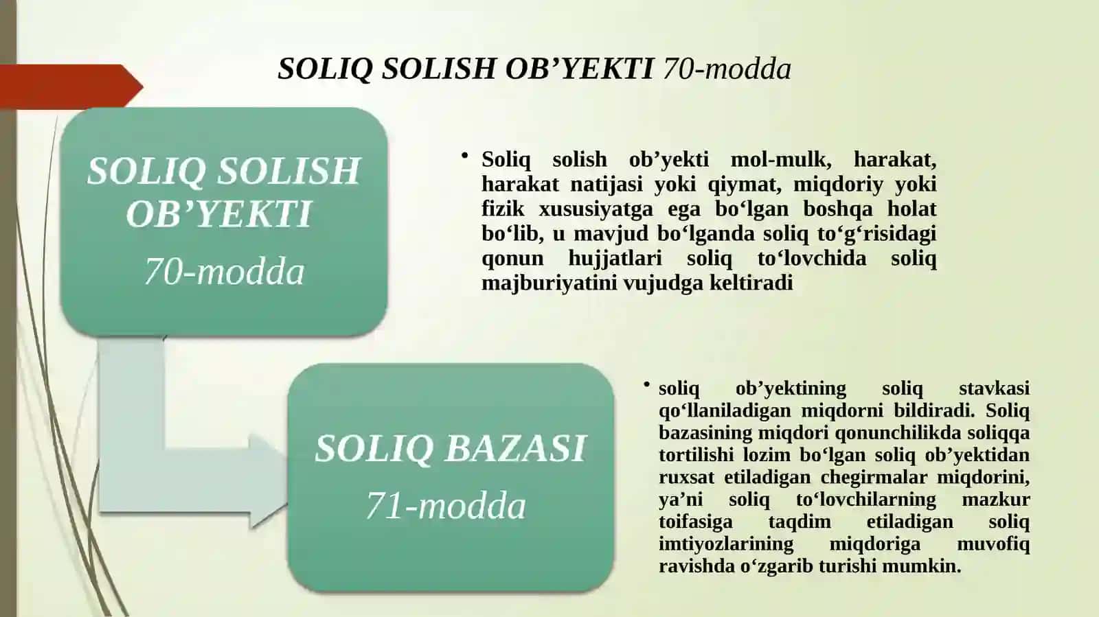 SOLIQLARNING ELEMENTLARI 4
