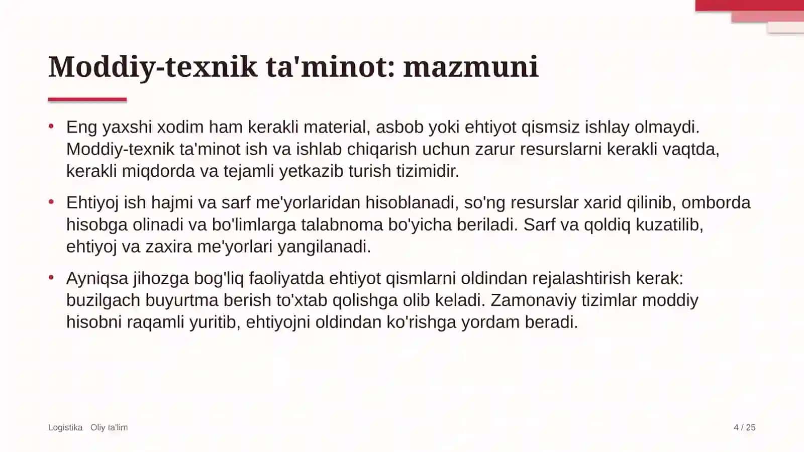 sovutkichli yuk tashishda moddiy texnik ta'minot 8043 4