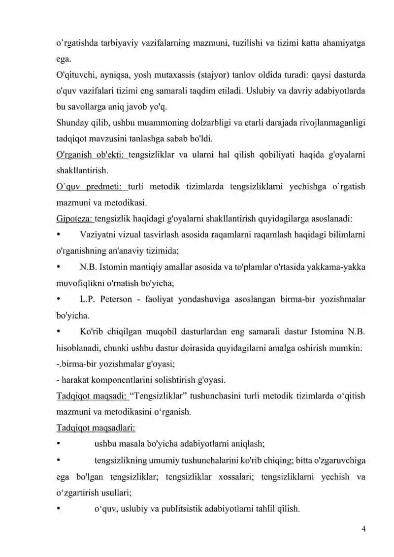 tenglik, tengsizlik 4