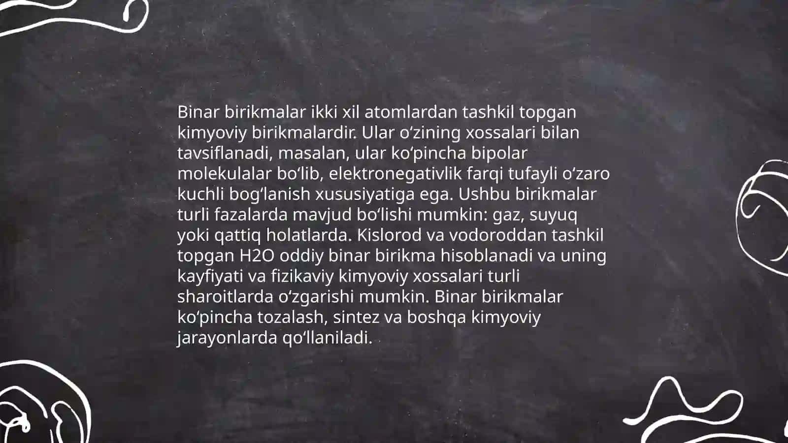 Binar birikmalar 4