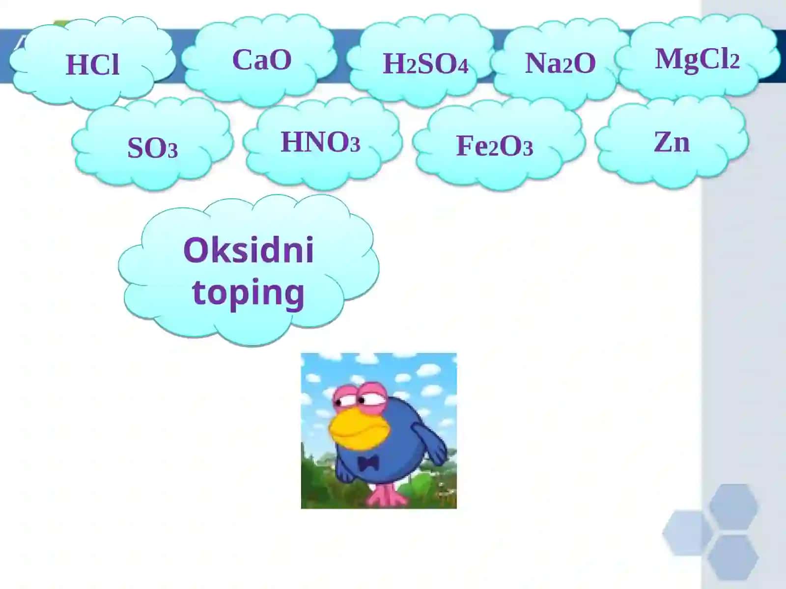 Oksidlar va ularning toifalanishi 4
