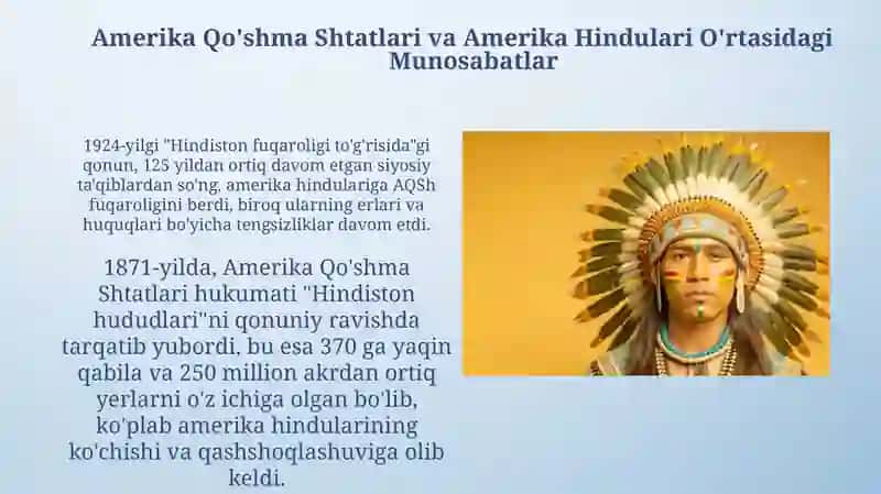 Amerika va Amerika Hindularining Tarixi 4