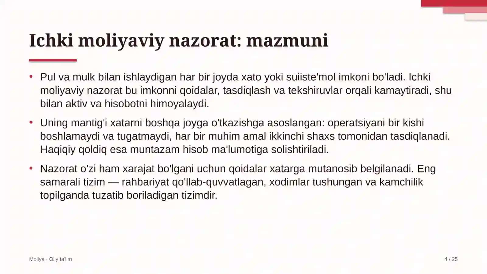 buyumlar interneti sohasida ichki moliyaviy nazorat 9169 4