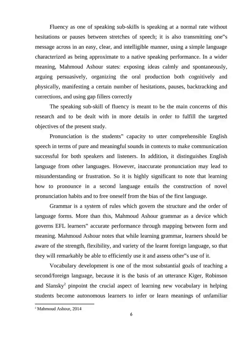 Enhancing learners imagination in order to increase oral fluency Introduction 4