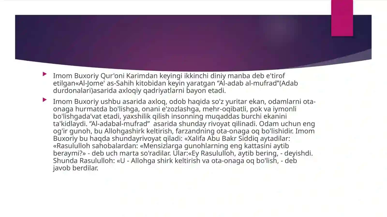 ImomalBuxoriyningpedagogikqarashlari 4