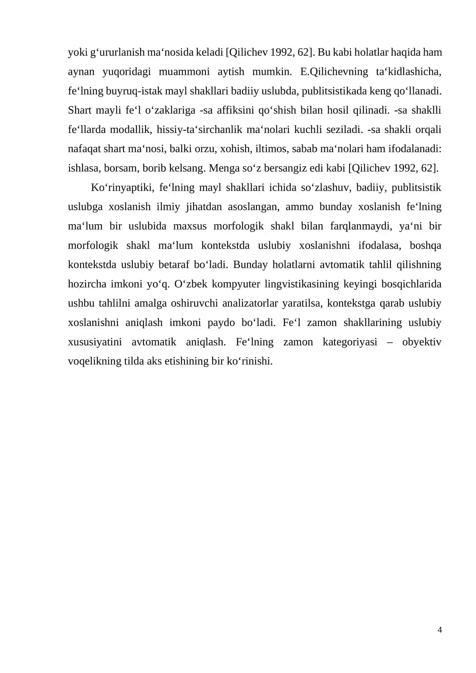 Fe’llarda grammatik kategoriyalar tahlili 4